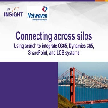 Fried connecting across silos seminar