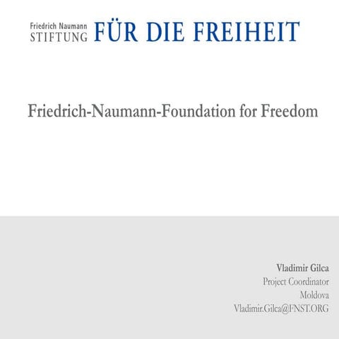 Friedrich Naumann Foundation for freedom PPT