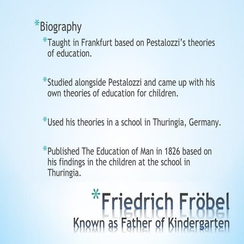 Friedrich froebel