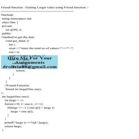 Friend function  Getting Larget value using Friend function ----.pdf