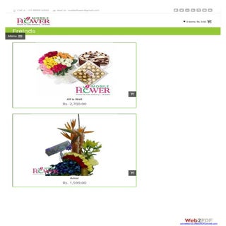 Friendship Gift | Mobile Flower Pune