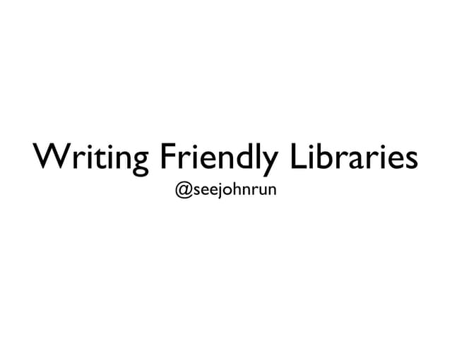 Writing Friendly libraries for CodeIgniter