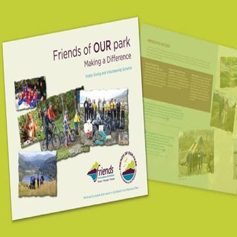 Friends of our park brochure design g3 creative in glasgow | PDF