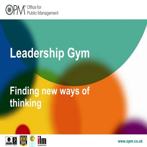 Fringe   leadership gym - opm