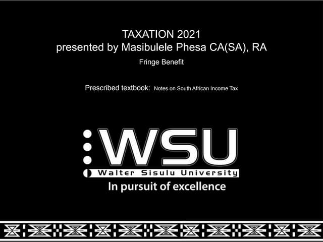 Fringe Benefit.ppt