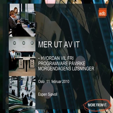 Fri Programvare Og Morgendagens LøSninger Software11feb