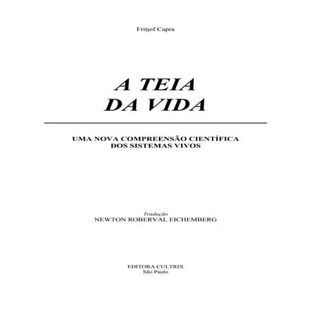 Fritjof capra   a teia da vida (pdf)