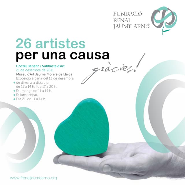 Catàleg subhasta d'art benèfica Fundació Renal Jaume Arnó