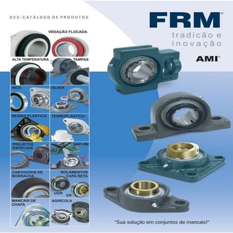 Frm   mancais e rolamentos