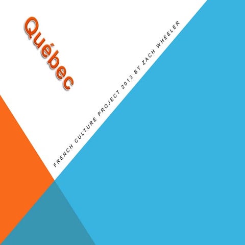 Frnech culture presentati on!