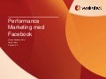 Performance Marketing med Facebook 30102012