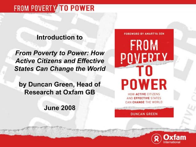 Introduction to From Poverty to Power
