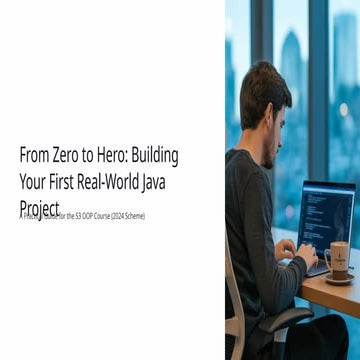 From Zero to Hero: Building Your First Real-World Java Project with ...