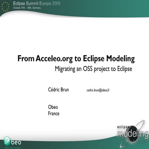 Eclipse Modeling Guided Tour - Acceleo Query Language (AQL) | PDF