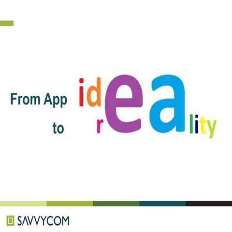 From app idea to reality