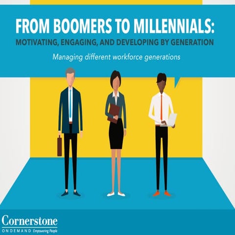From Boomers to Millennials: Motivating, Engaging, and Developing by Generation