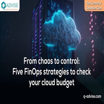 From chaos to control; Five FinOps strategies to check your cloud budget_PDF.pdf