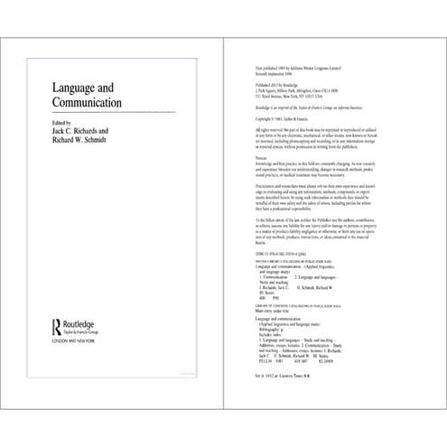 From communicative competence to communicative language pedagogy canale ...