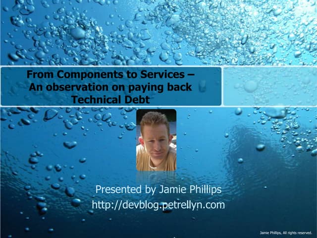 From Components To Services