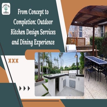 From Concept to Completion Outdoor Kitchen Design Services and Dining ...