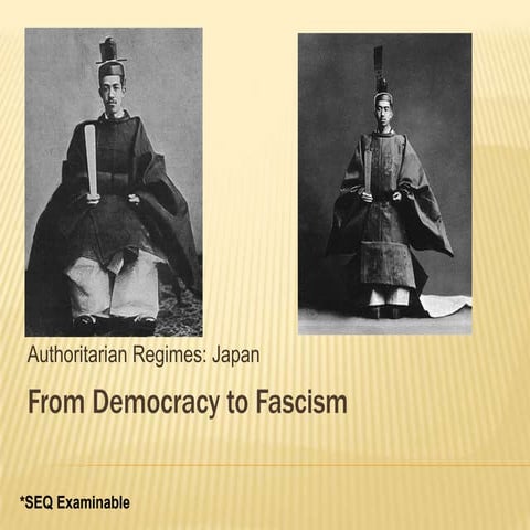 From Democracy To Fascism