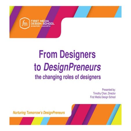 From Designers to Designpreneurs 