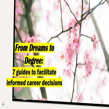 from dreams to degree career guidance.pptx