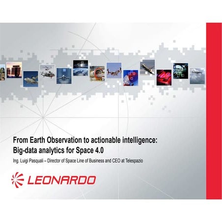 Le Bourget 2017 - From earth observation to actionable intelligence