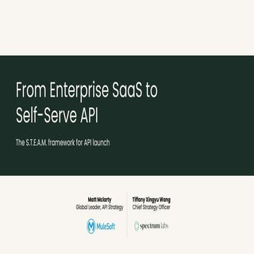 apidays LIVE LONDON - From Enterprise SaaS to Self-serve API by Tiffany Xingy...