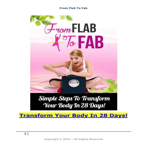From Flab To Fab The Fastest Way To Lower Your Female Body Fat Percentage - wl7vzk4