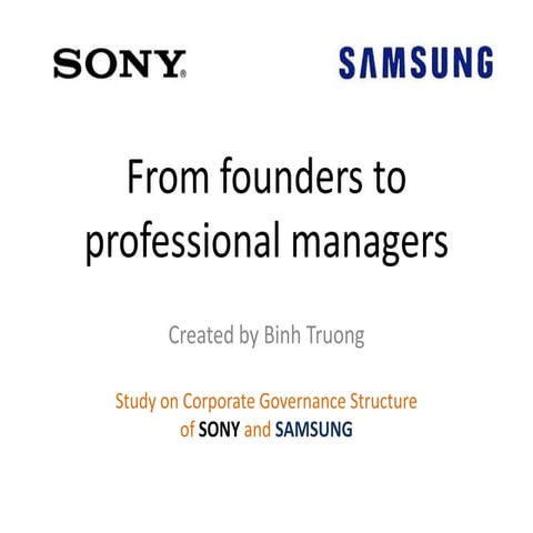 SAMSUNG case study finance corporate governance | PPTX