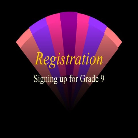 For current students in Gr8 going to Gr9 in 2009-10