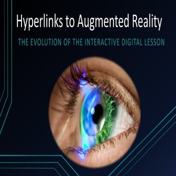 Hyperlinks to Augmented Reality