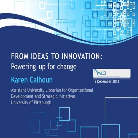 From Ideas to Innovation: Powering Up for Change