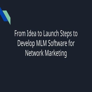 From Idea to Launch Steps to Develop MLM Software for Network Marketing ...