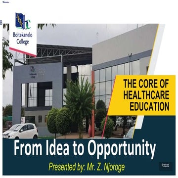 From Idea to Opportunity in enterprenuership.pptx