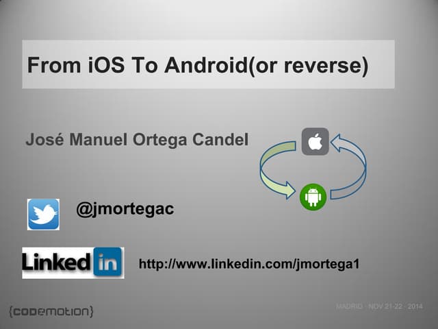 From iOS to Android