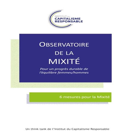 6 mesures pour la Mixité