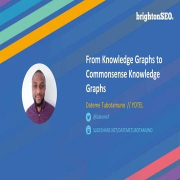 From knowledge graph to commonsense knowledge graph   brighton seo