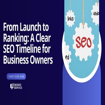 From Launch to Ranking A Clear SEO Timeline for Business Owners.pptx