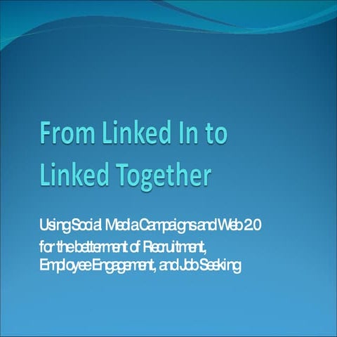 From Linked In To Linked Together