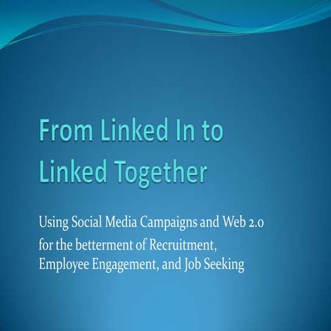 From Linked In To Linked Together