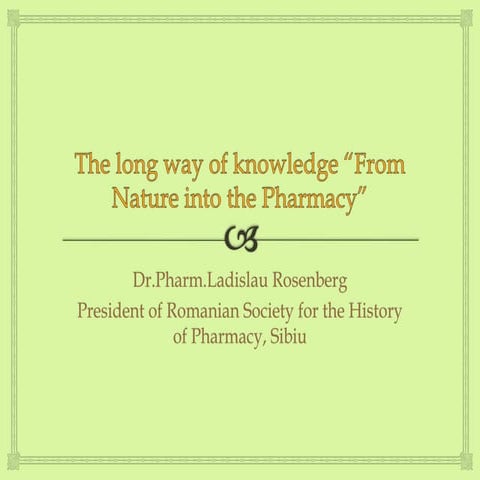 From Nature into the Pharmacy.pptx