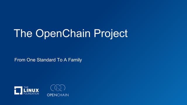 From One Standard to a Family - Taiwan Work Group - 2023-08-15.pptx