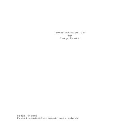 Playground script | DOCX