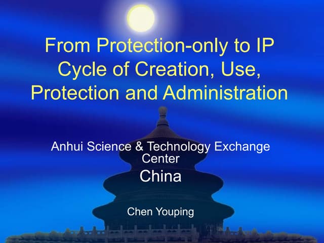 From protection only to ip cycle
