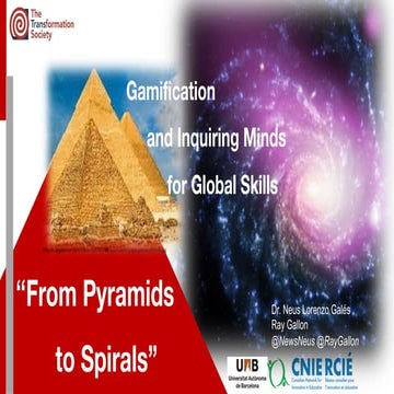 From pyramids to spirals