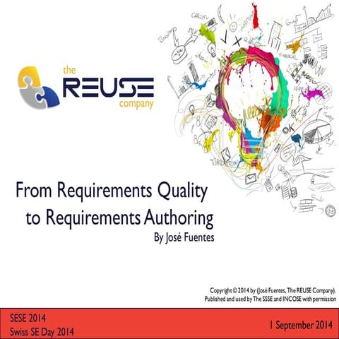 From requirements quality to requirements authoring