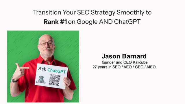 Transition Your SEO Strategy Smoothly to Rank #1 on Google AND ChatGPT