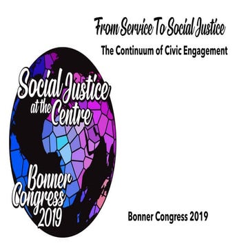 From Service to Social Justice All Group Session